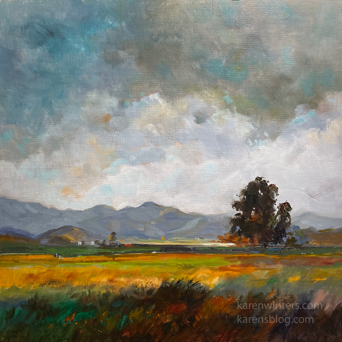 California Landscape Paintings and Plein Air Paintings by California