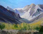 McGee Canyon Creek Sierra oil painting